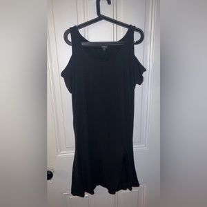 Cold Shoulder Black Dress - Torrid size 1